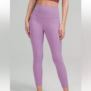 Women’s wisteria purple align 25 inch leggings